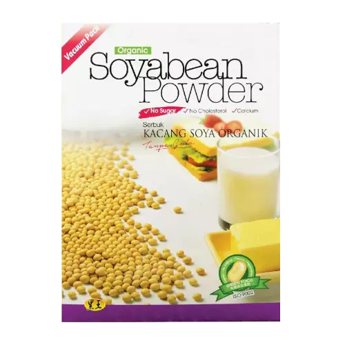 Hei Hwang Organic Soya Bean Powder (No Sugar) 400G
