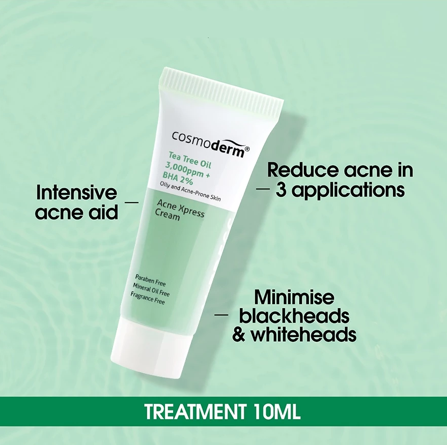 COSMODERM Tea Tree Oil Anti Blemish X-press 10ml