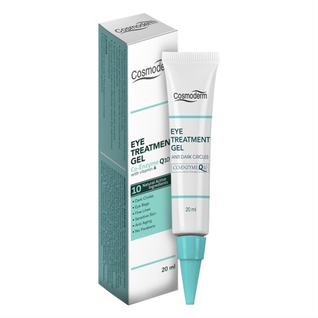 COSMODERM EYE TREATMENT GEL WITH CO-ENZYME Q10