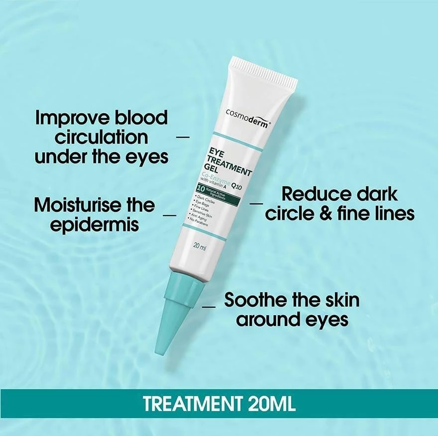 COSMODERM EYE TREATMENT GEL WITH CO-ENZYME Q10