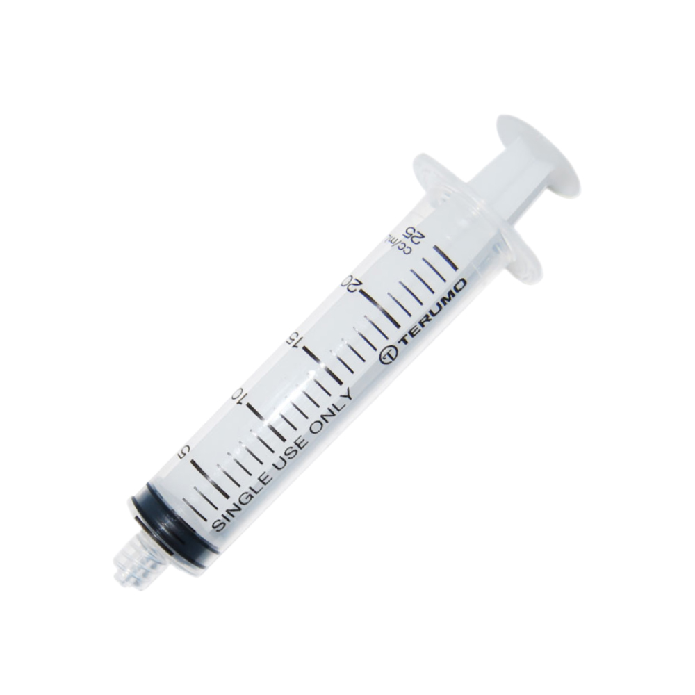 TERUMO Syringe 20ml Luer Lock 50's (SS+20L) for Picagari Syringe, Shringe