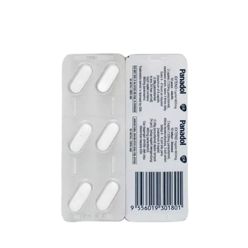 PANADOL Extend 12's Regular with Muscle and Joint Pain Relief