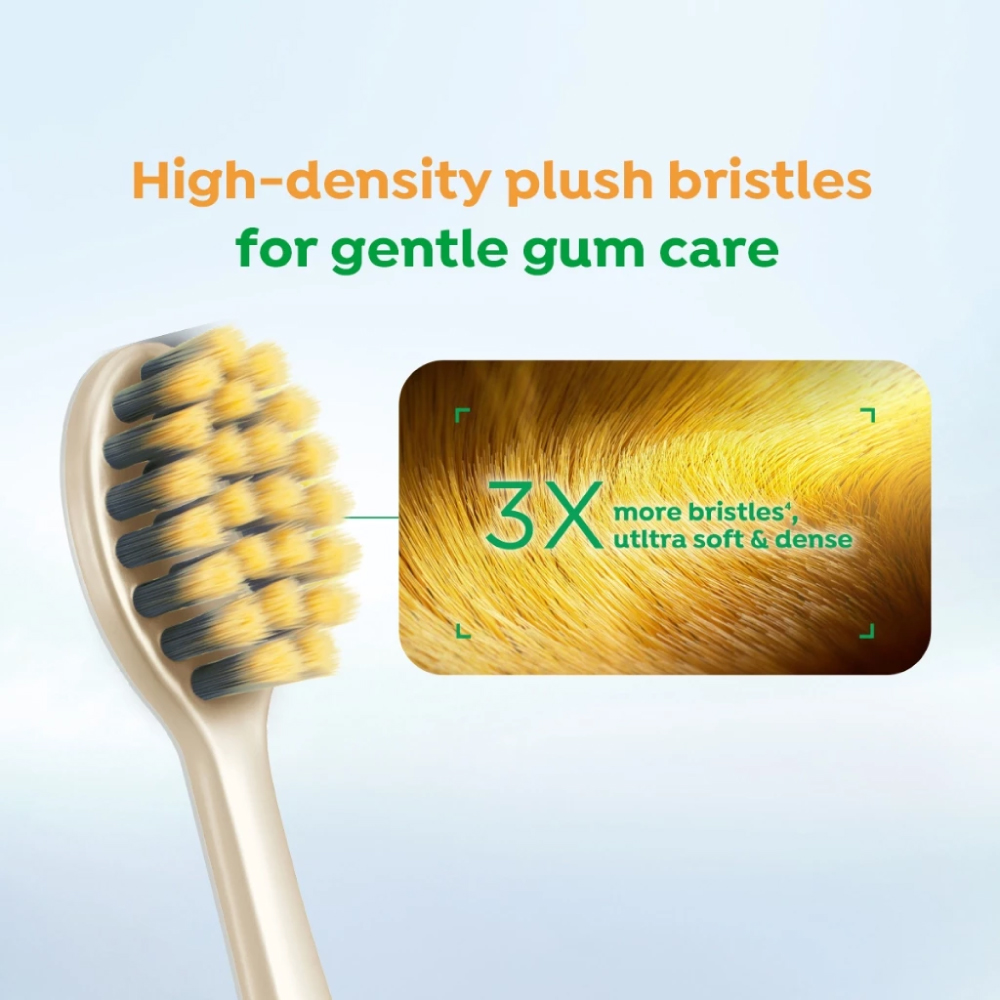 Darlie Graphene Comfort Clean Toothbrush 2's for Extra Soft Toothbrush, Berus Gigi Extra Soft