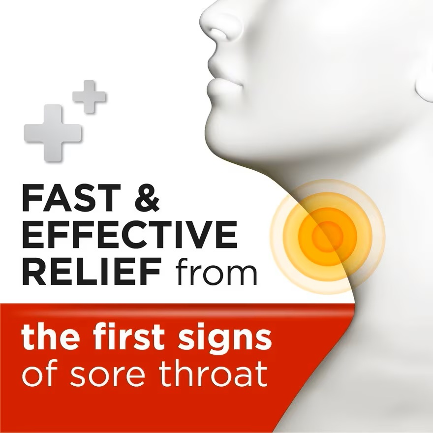 STREPSILS Original 6's for Sore Throat, Antiseptics Lozenge