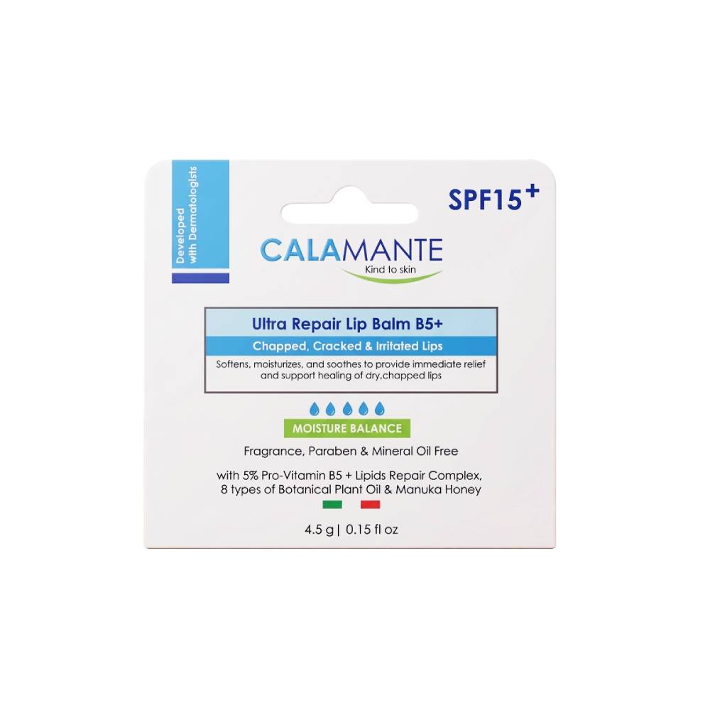 CALAMANTE Ultra Repair Lip Balm Spf15 4.5g for Dry, Sensitive Lip Balm, Pelembab Bibir