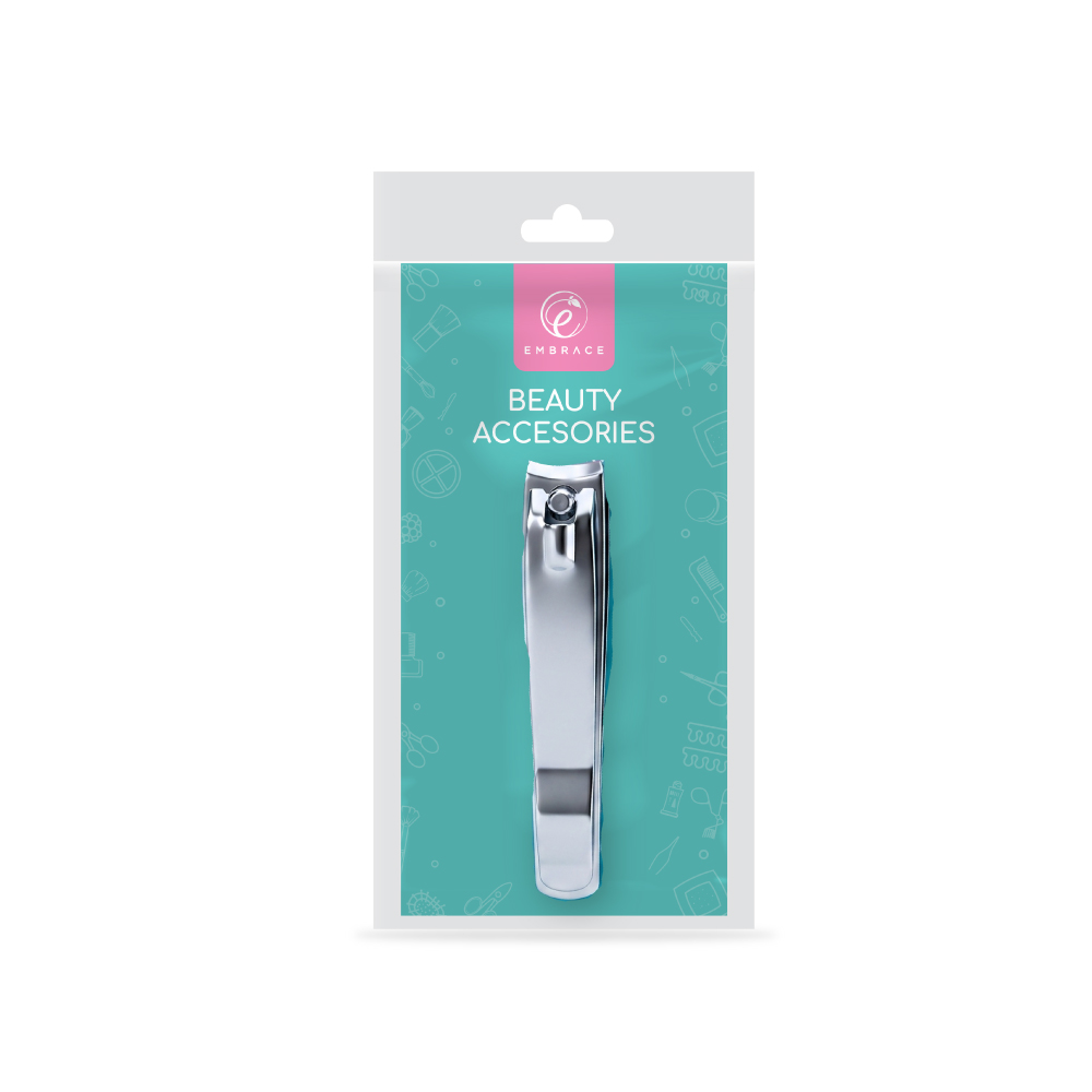 EMBRACE Nail Clipper with File (Small / Large) for Pemotong Kuku, Nail Trimmer
