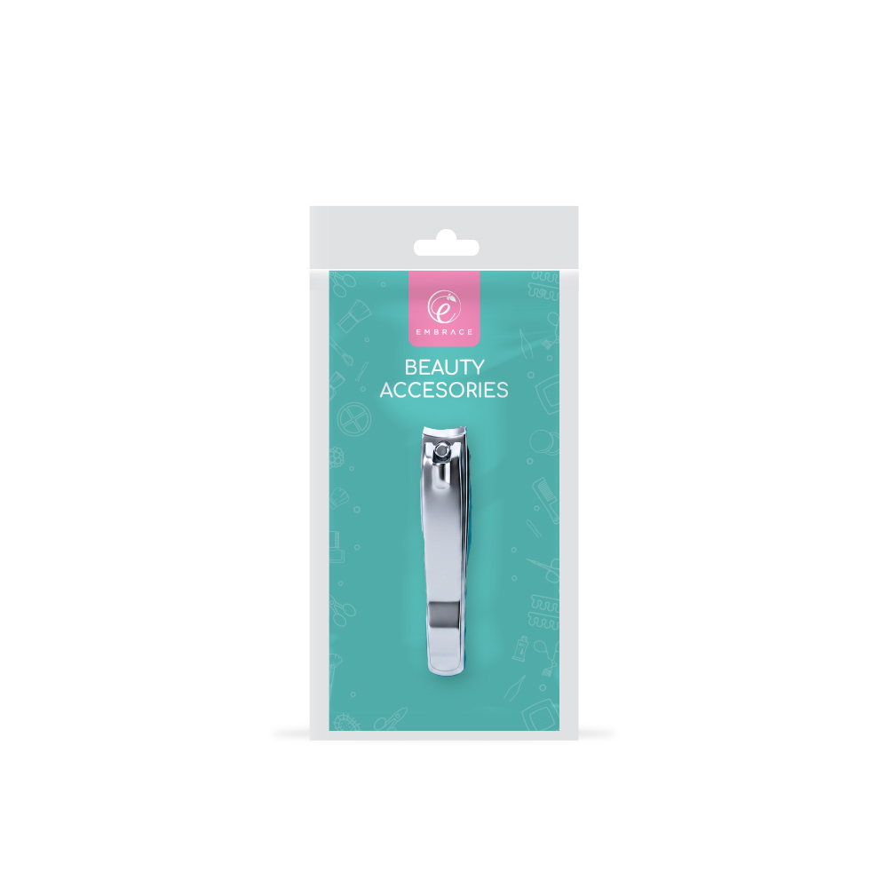 EMBRACE Nail Clipper with File (Small / Large) for Pemotong Kuku, Nail Trimmer