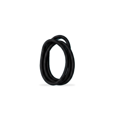 EMBRACE Thick Black Rubber Band 3's for Pengikat Rambut, Getah Rambut, Hair Rubber