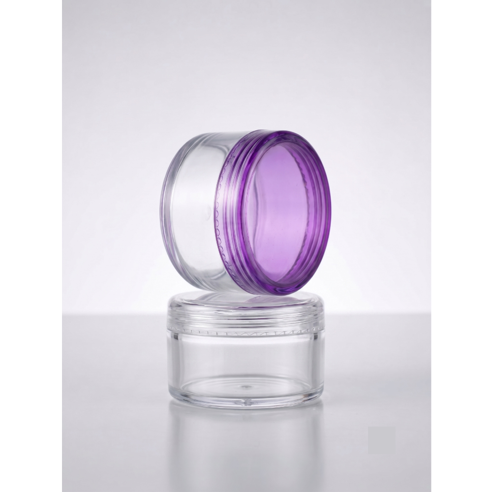EMBRACE Small Round Container 2's for Bekas Bulat Kosong, Empty Plastic Container