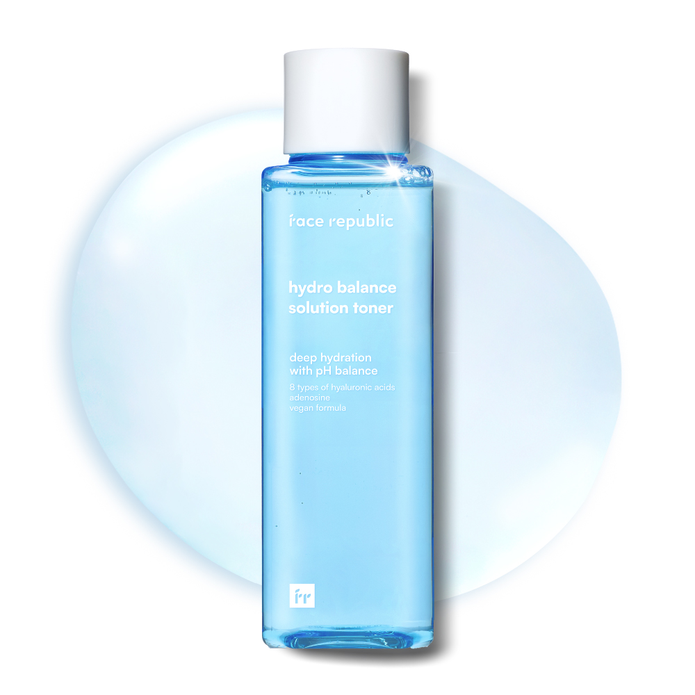FACE REPUBLIC Hydro Balance Solution Toner 160ml with Hyaluronic Acid Toner, Panthenol Toner