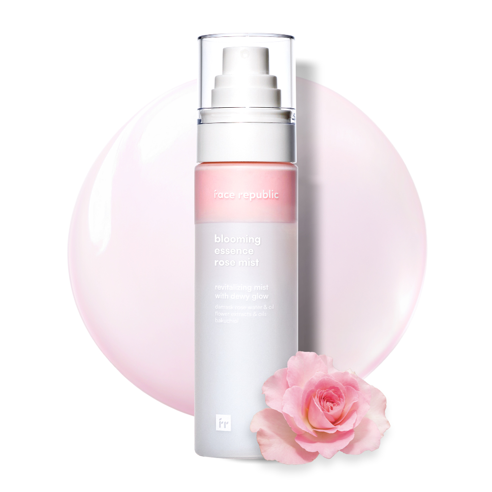 FACE REPUBLIC Blooming Essence Rose Mist 100ml for Face Mist, Glass Skin Mist