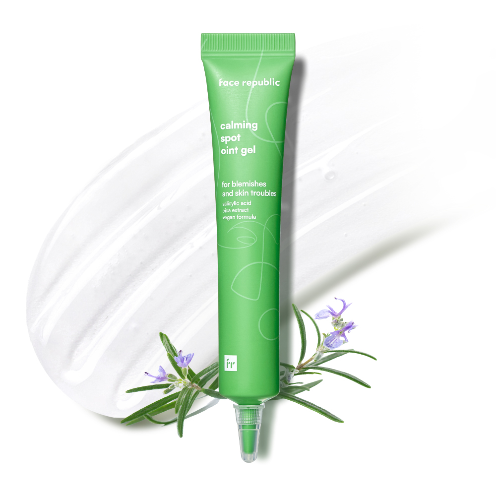 FACE REPUBLIC Calming Spot Oint Gel 20ml for Pimple Gel, Acne Gel, Ubat Jerawat