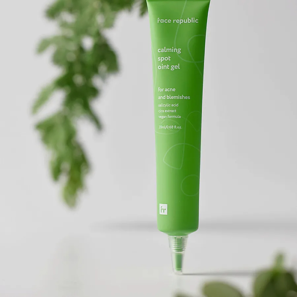 FACE REPUBLIC Calming Spot Oint Gel 20ml for Pimple Gel, Acne Gel, Ubat Jerawat