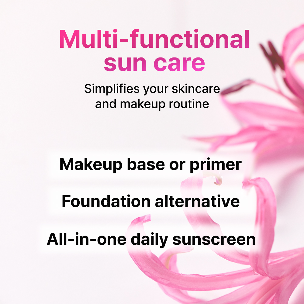 FACE REPUBLIC Full Bloom Sun Tint 50ml Spf50+ for Sunscreen, Sunblock, Foundation Sunscreen