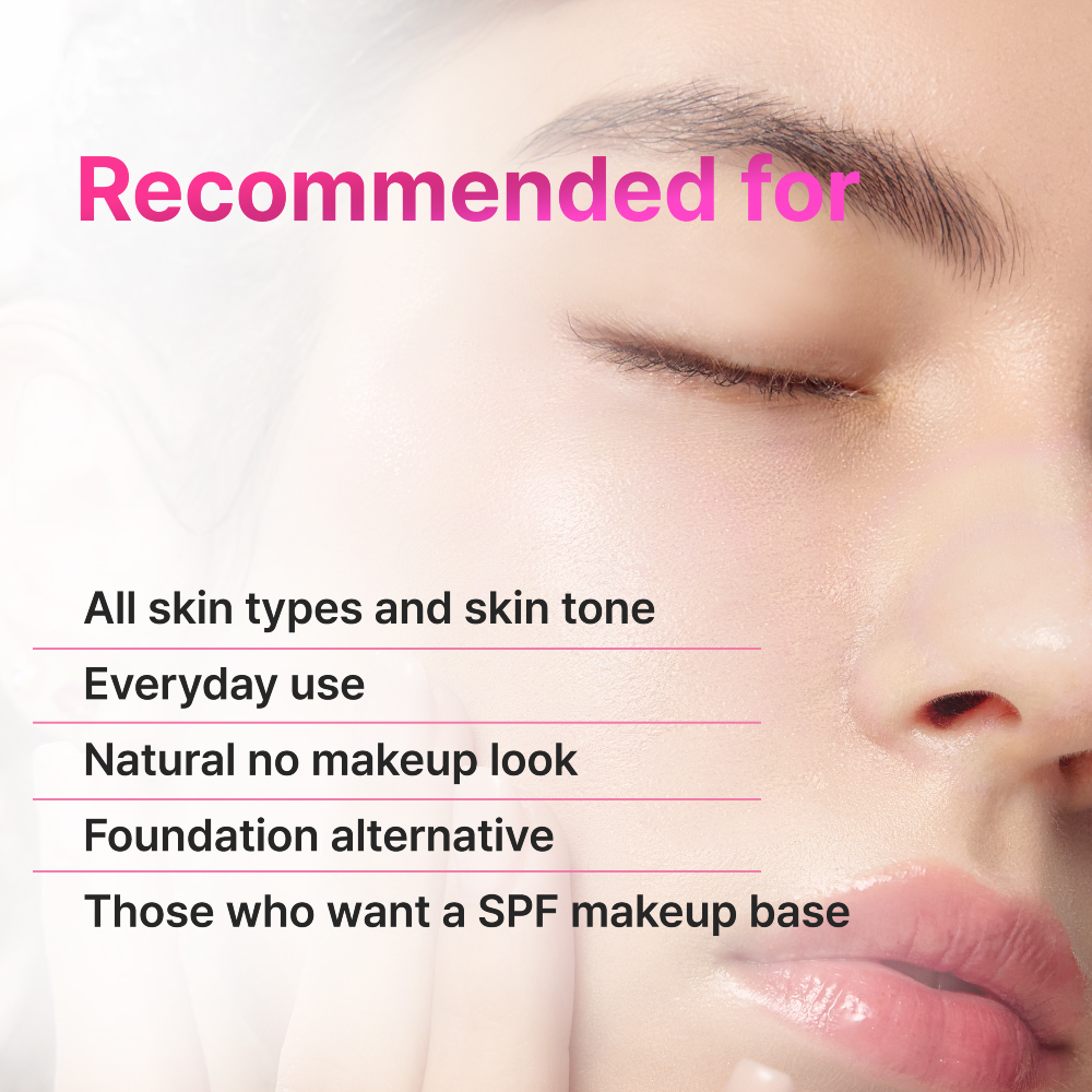 FACE REPUBLIC Full Bloom Sun Tint 50ml Spf50+ for Sunscreen, Sunblock, Foundation Sunscreen