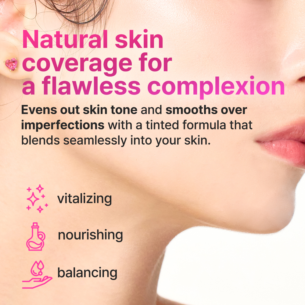 FACE REPUBLIC Full Bloom Sun Tint 50ml Spf50+ for Sunscreen, Sunblock, Foundation Sunscreen