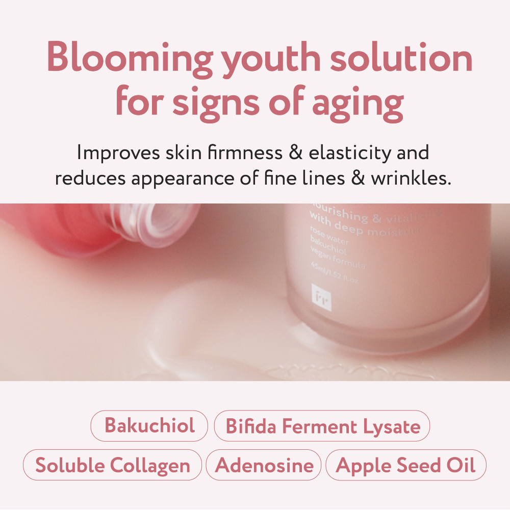 FACE REPUBLIC Blooming Forever Rose Serum 45ml for Anti Aging Serum