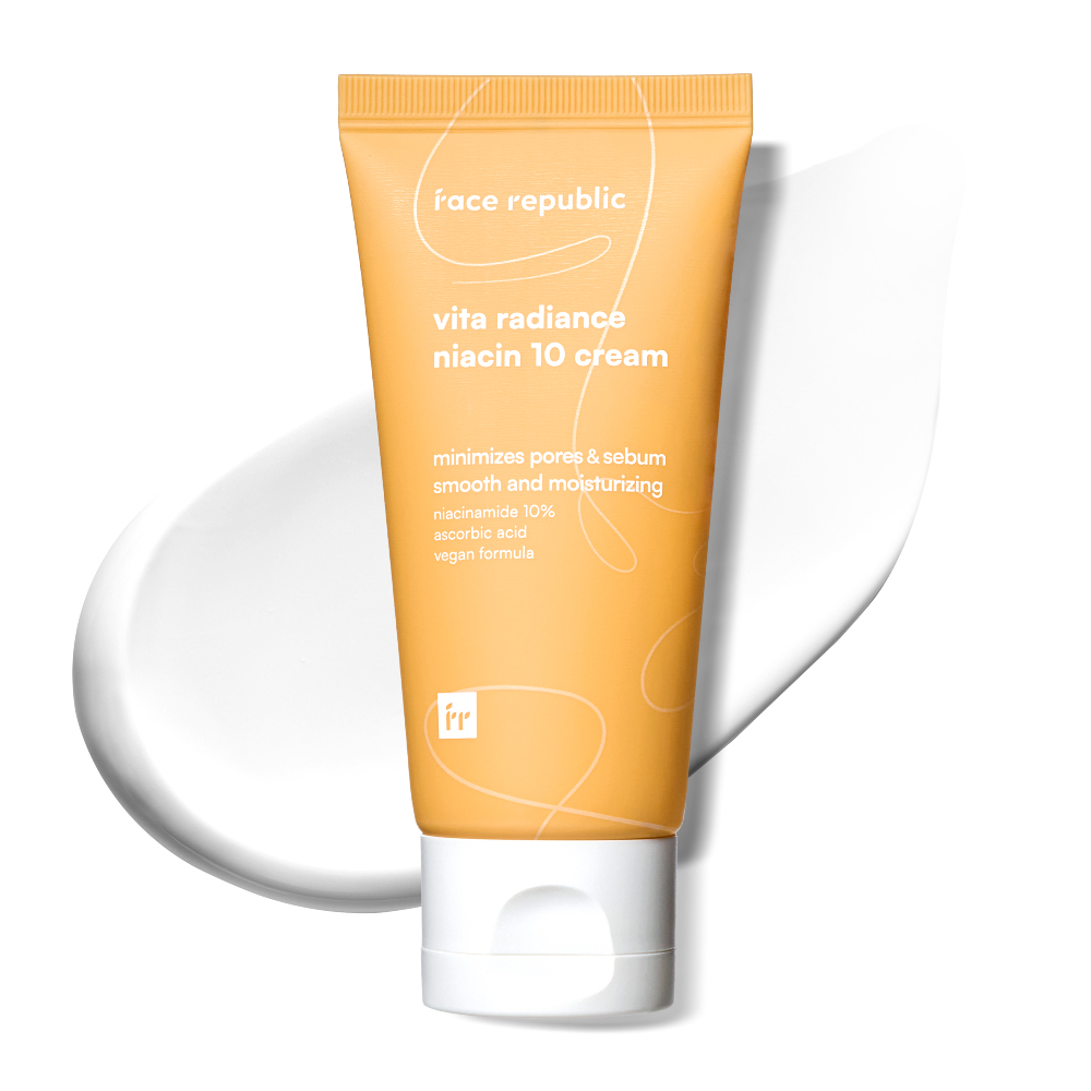 FACE REPUBLIC Vita Radiance Niacin 10 Cream 50ml for Whitening Cream, Brightening Cream