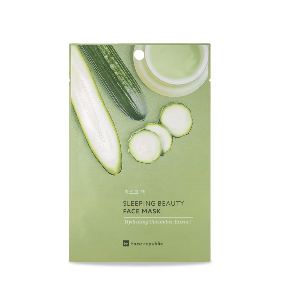 FACE REPUBLIC Sleeping Beauty Face Mask 23ml for Sheet Mask, Facial Mask, Mask Muka