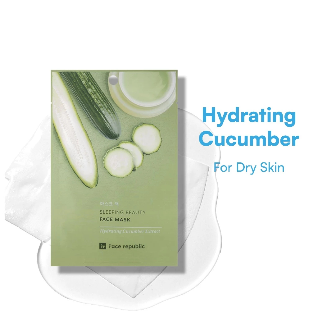 FACE REPUBLIC Sleeping Beauty Face Mask 23ml for Sheet Mask, Facial Mask, Mask Muka