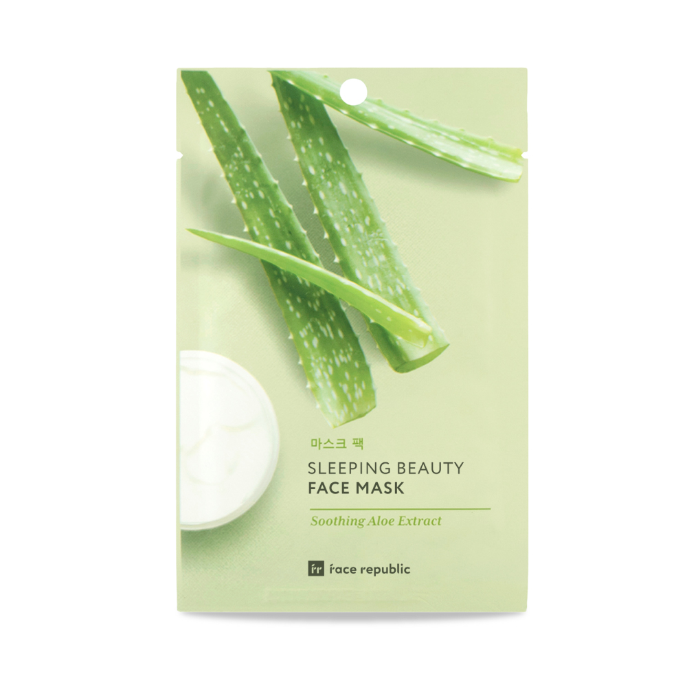 FACE REPUBLIC Sleeping Beauty Face Mask 23ml for Sheet Mask, Facial Mask, Mask Muka