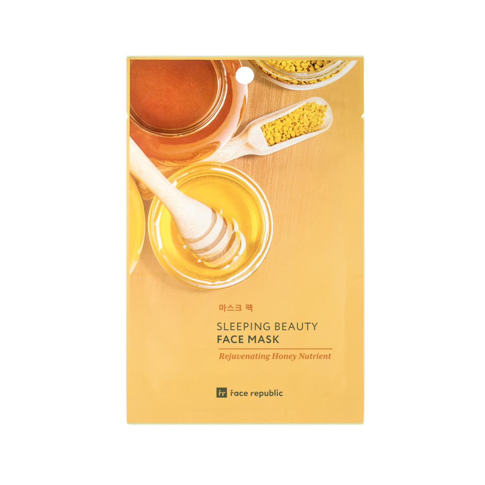 FACE REPUBLIC Sleeping Beauty Face Mask 23ml for Sheet Mask, Facial Mask, Mask Muka
