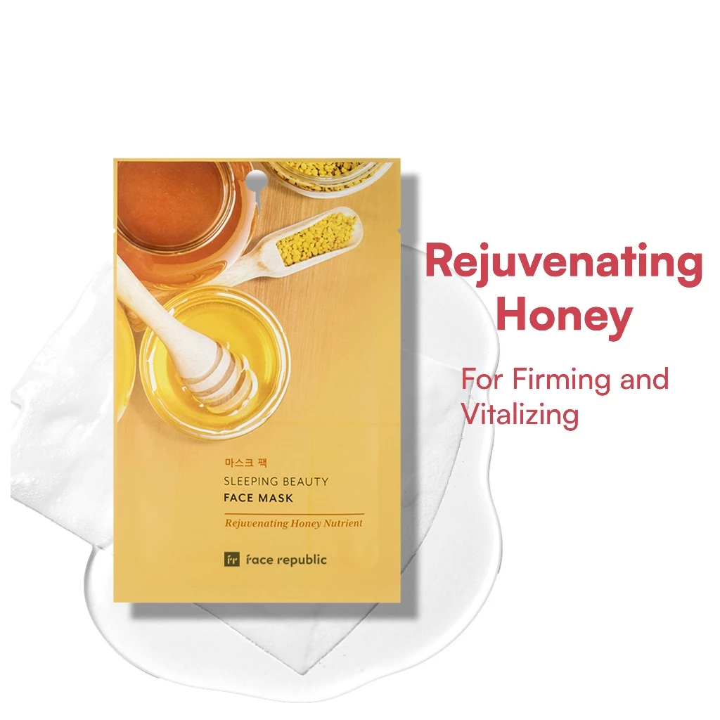 FACE REPUBLIC Sleeping Beauty Face Mask 23ml for Sheet Mask, Facial Mask, Mask Muka