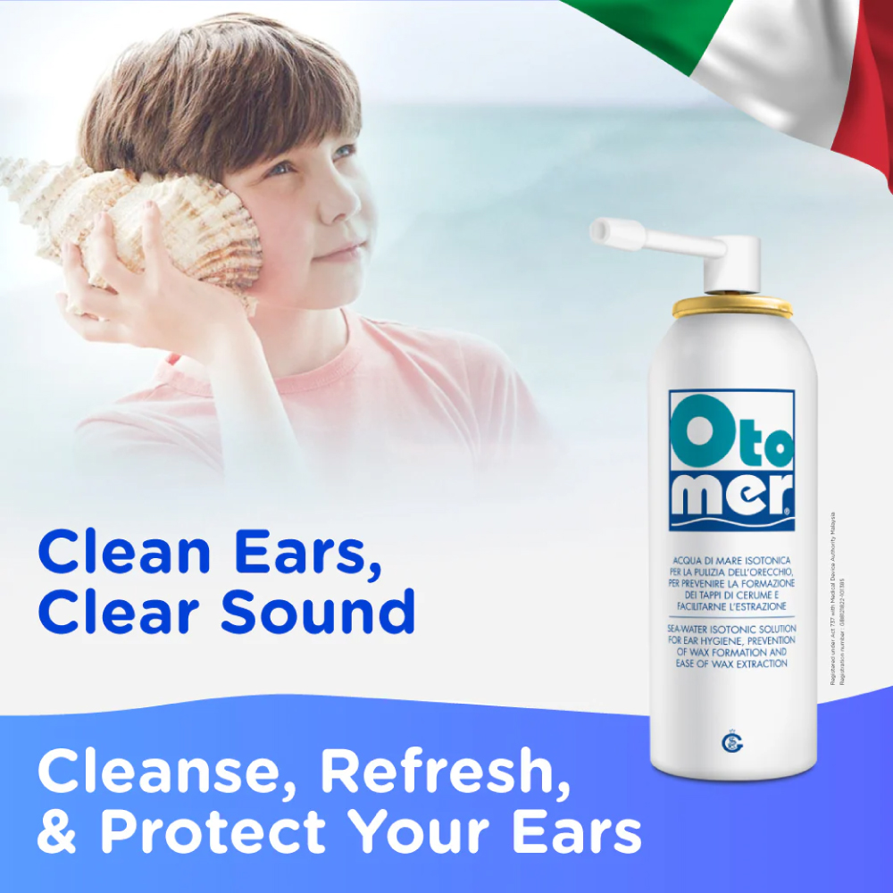 TONIMER LAB Otomer 100ml for Ubat Telinga, Ear Wax Remover