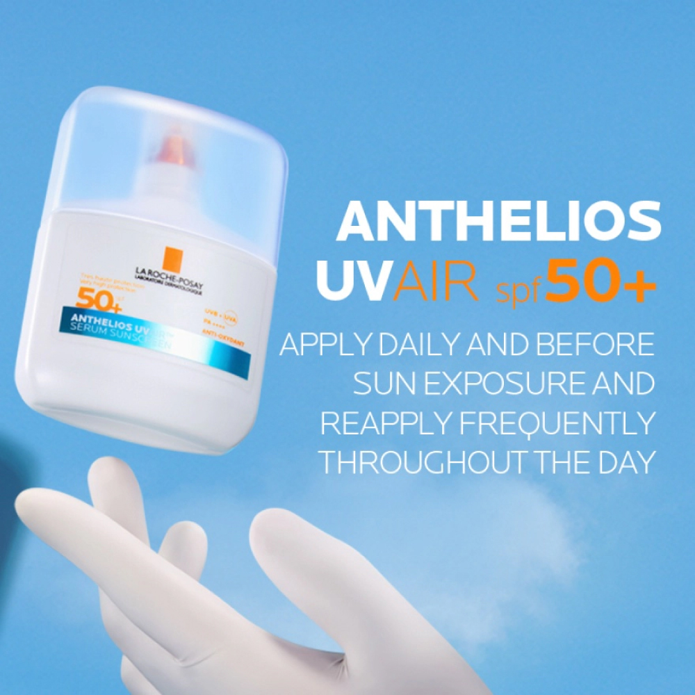 LA ROCHE POSAY Anthelios UV Air Serum Sunscreen 50ml Spf50+ for La Roche Posay Sunscreen, Sunblock