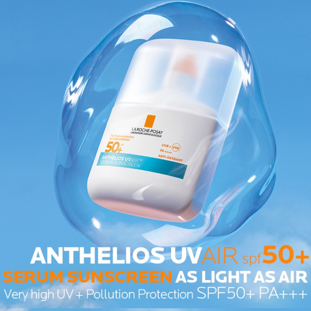 LA ROCHE POSAY Anthelios UV Air Serum Sunscreen 50ml Spf50+ for La Roche Posay Sunscreen, Sunblock
