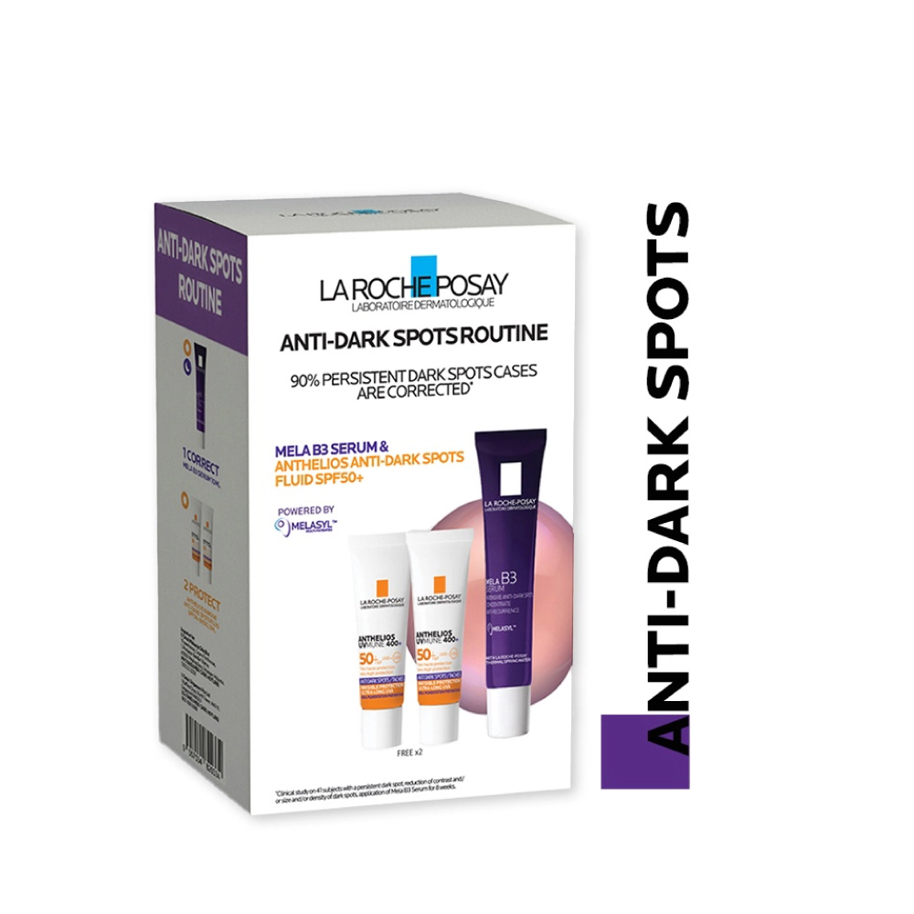 LA ROCHE POSAY Anti Dark Spot Routine Trial Kit with Anti Dark Spot Serum and Anthelios Sunscreen