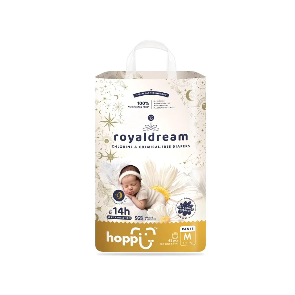 HOPPI Royal Dream Diaper Pant 1 Pack for Baby Diaper, Lampin Baby, Kids Diaper, Pants Diaper