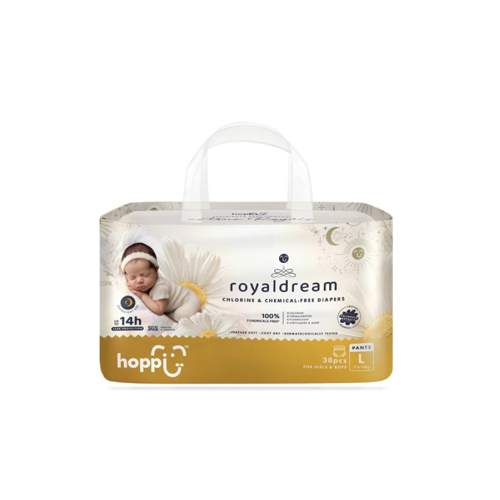 HOPPI Royal Dream Diaper Pant 1 Pack for Baby Diaper, Lampin Baby, Kids Diaper, Pants Diaper