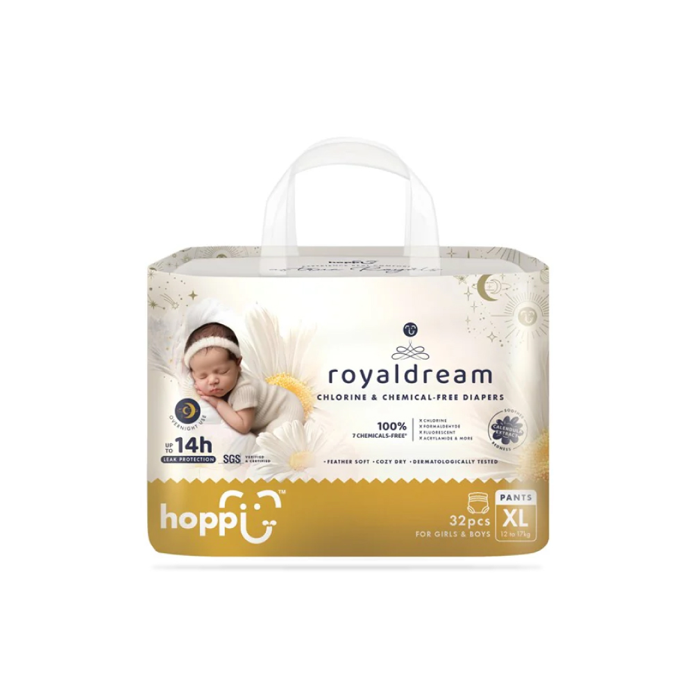 HOPPI Royal Dream Diaper Pant 1 Pack for Baby Diaper, Lampin Baby, Kids Diaper, Pants Diaper