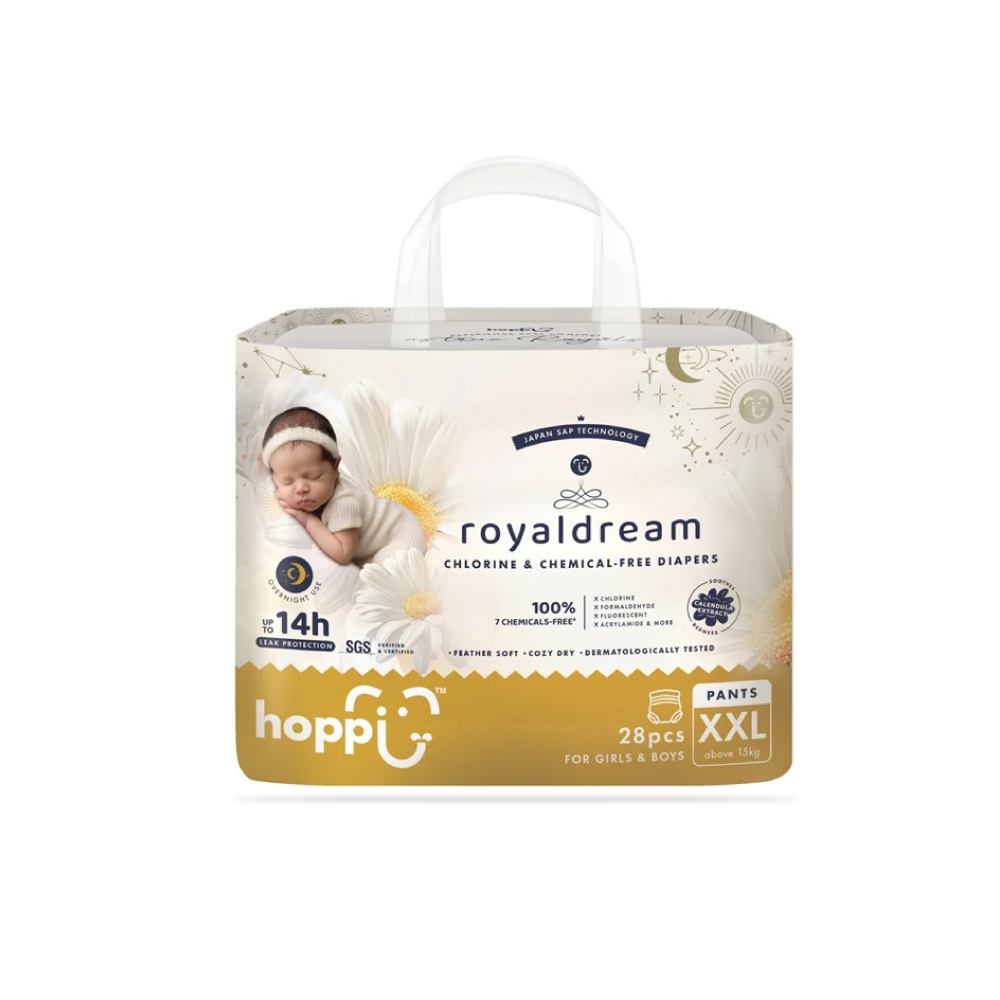 HOPPI Royal Dream Diaper Pant 1 Pack for Baby Diaper, Lampin Baby, Kids Diaper, Pants Diaper