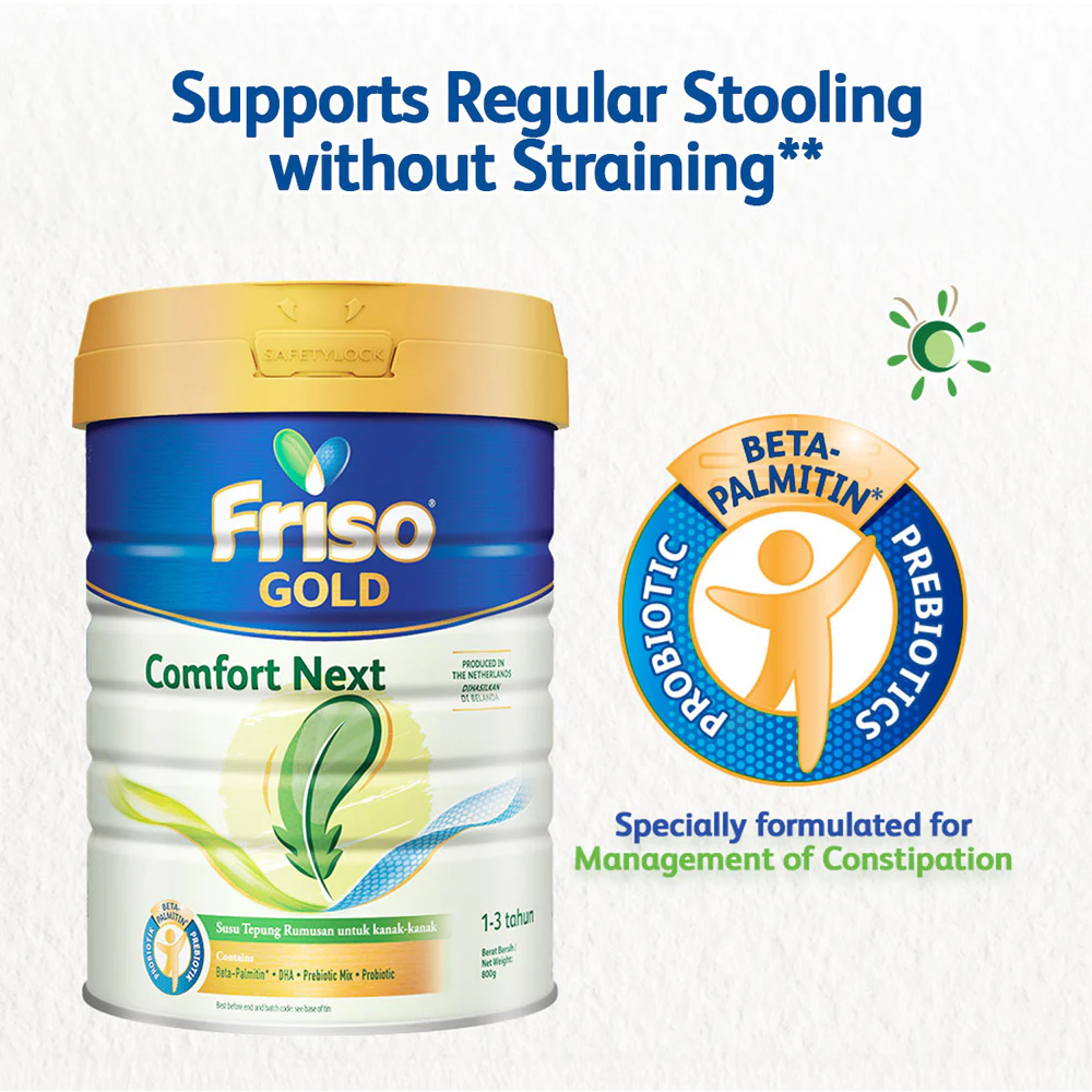 FRISO Gold Comfort Next 400g for Constipation Relief Milk, Susu Untuk Sembelit Baby