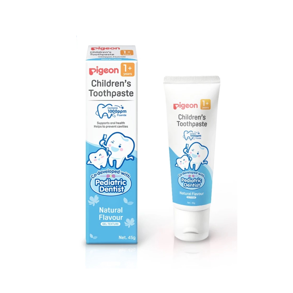 PIGEON Children Toothpaste 1yr 45g for Kids Toothpaste, Ubat Gigi Baby, Ubat Gigi Budak