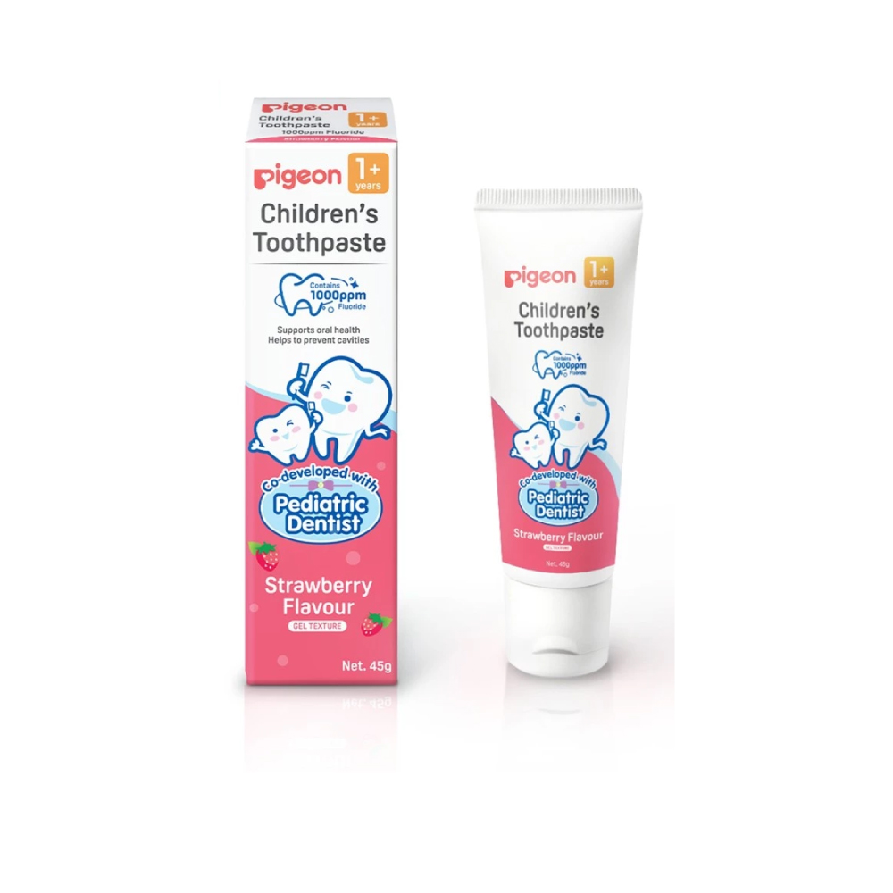 PIGEON Children Toothpaste 1yr 45g for Kids Toothpaste, Ubat Gigi Baby, Ubat Gigi Budak