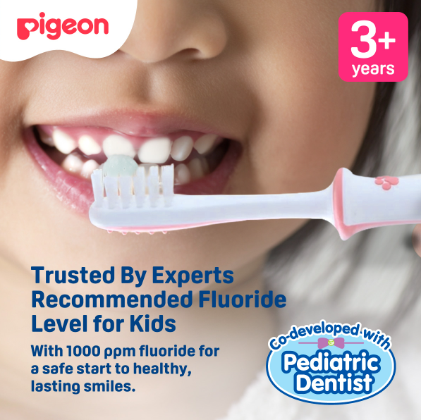 PIGEON Children Toothpaste 3+ Years 45g for Kids Toothpaste, Ubat Gigi Baby, Ubat Gigi Budak