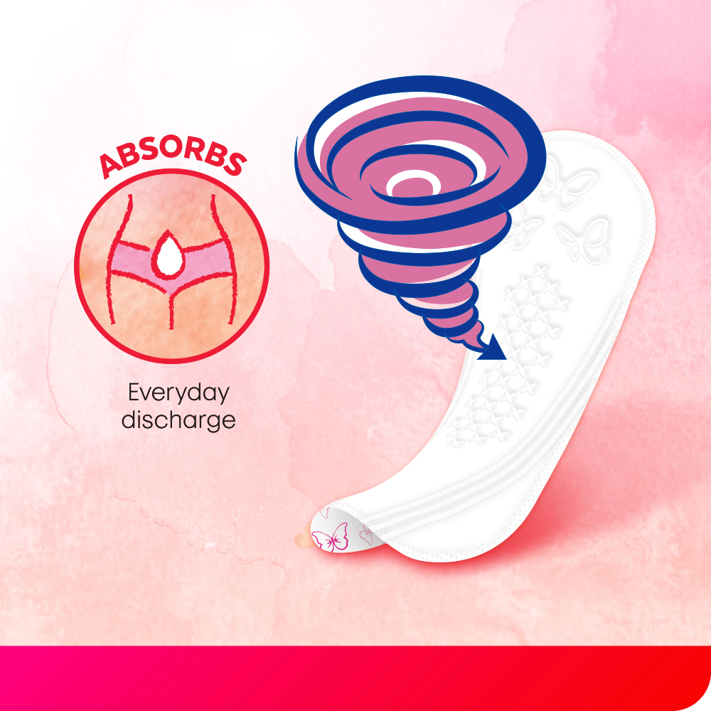 KOTEX Liner Ultra Thin Comfort & Freshness 3 X 40's for Panty Liners, Pad Liner, Sanitary Liner
