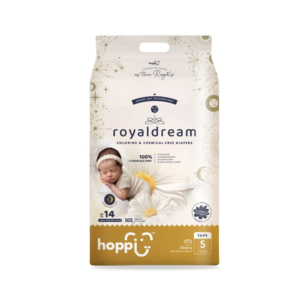 HOPPI Royal Dream Diaper Tape 1 Pack for Baby Diaper, Lampin Baby, Kids Diaper, Tape Diaper