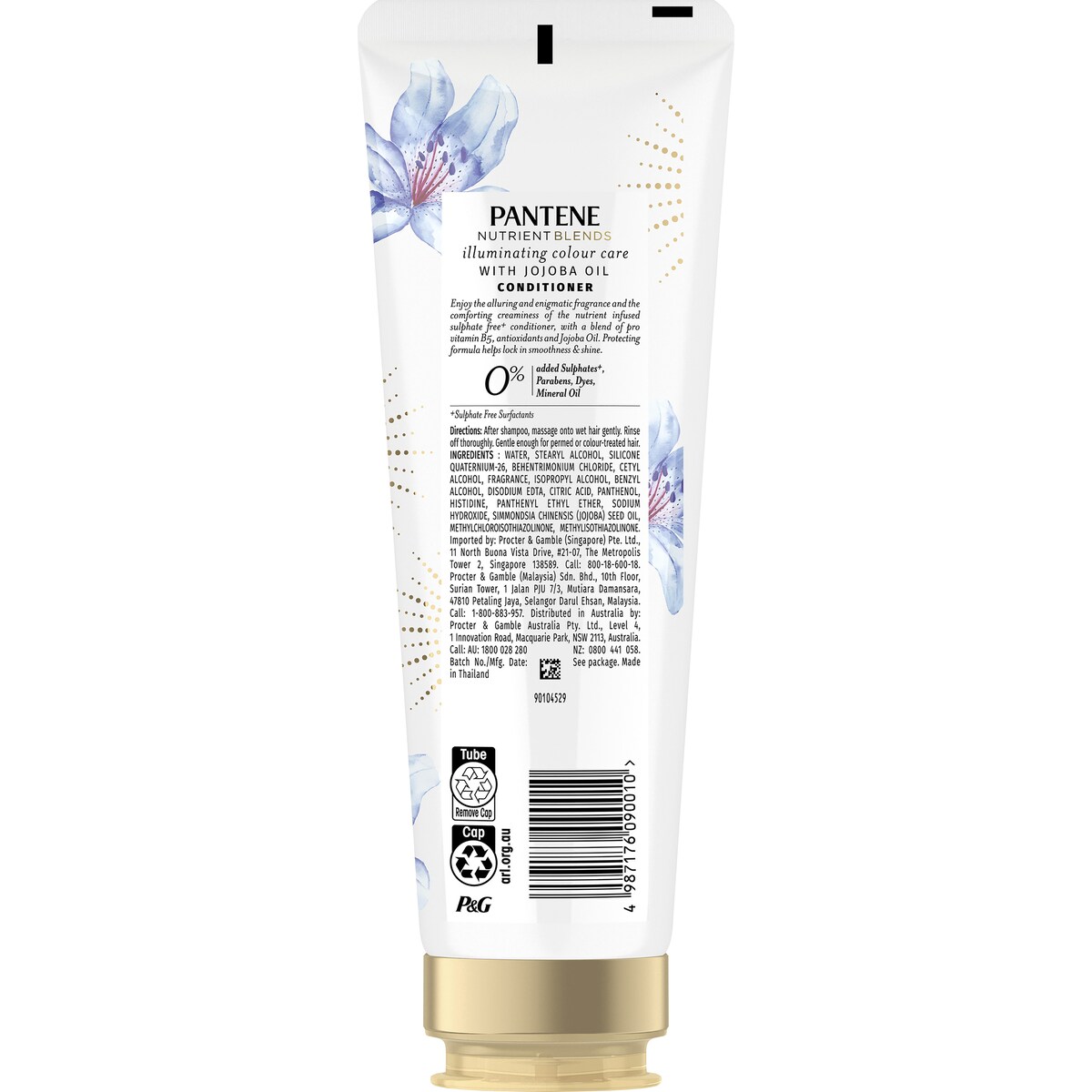 PANTENE NUTRIENT BLENDS CONDITIONER 250ML - JOJOBA OIL