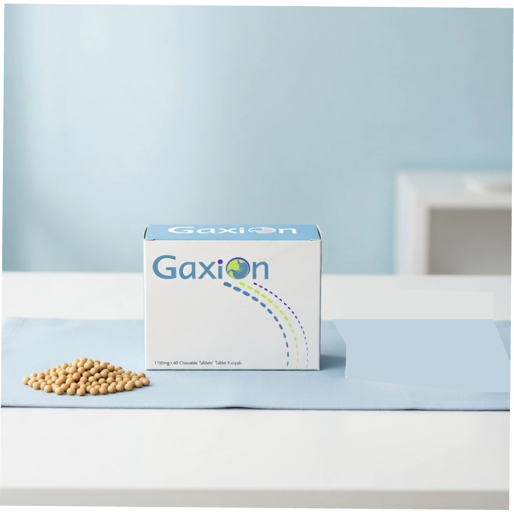 GAXION 110mg Chewable Tab 60's for Acid Reflux and Heartburn Relief, Ubat Pedih Ulu Hati