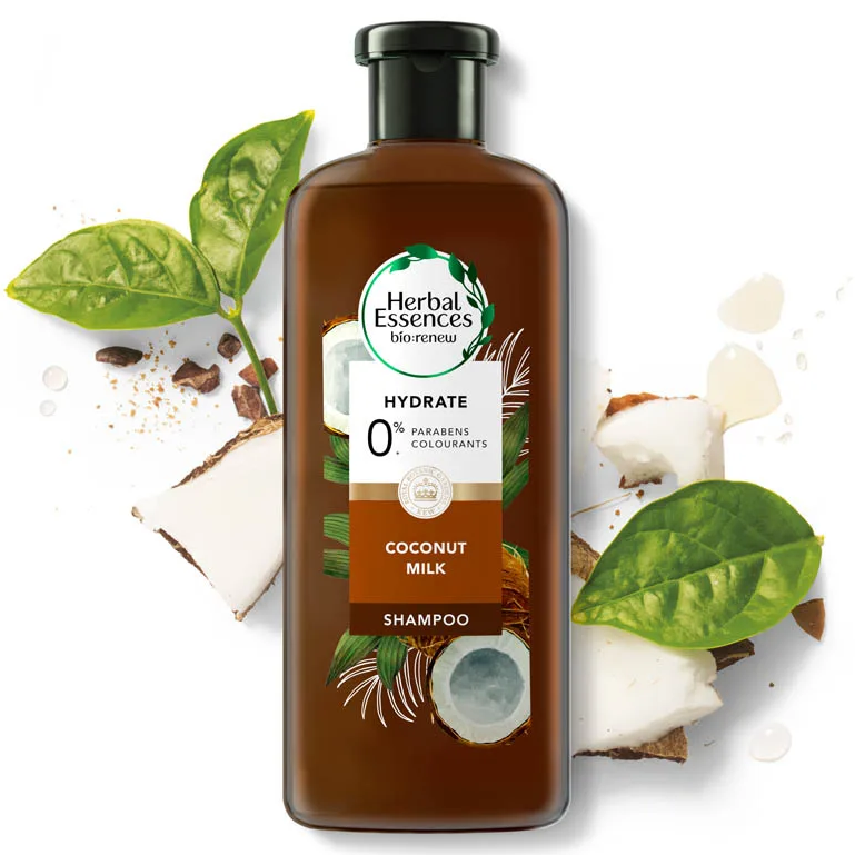 HERBAL ESSENCES SHAMPOO 600ML (BIO RENEW) - COCONUT MILK