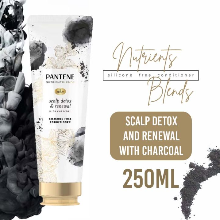 PANTENE NUTRIENT BLENDS CONDITIONER 250ML - CHARCOAL