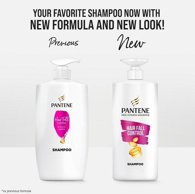 PANTENE SHAMPOO 480ML - HAIR FALL CONTROL