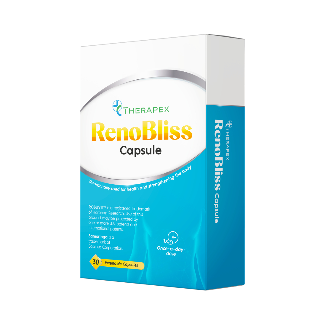 THERAPEX RenoBliss Capsule 30's For Kidney Supplement, CKD Supplement, Supplement Buah Pinggang