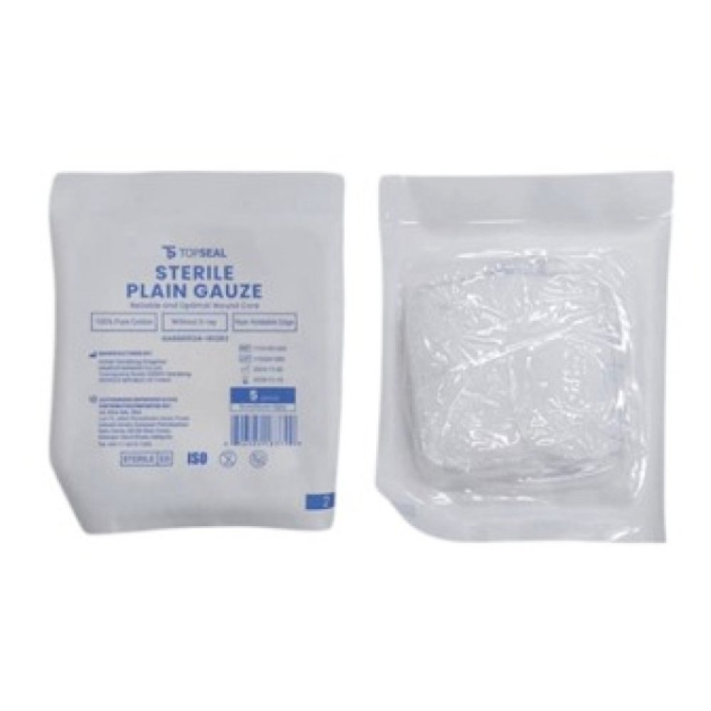 TOPSEAL Sterile Gauze Swab 20's for Wound Dressing, Gauze Dressing, Sterile Dressing