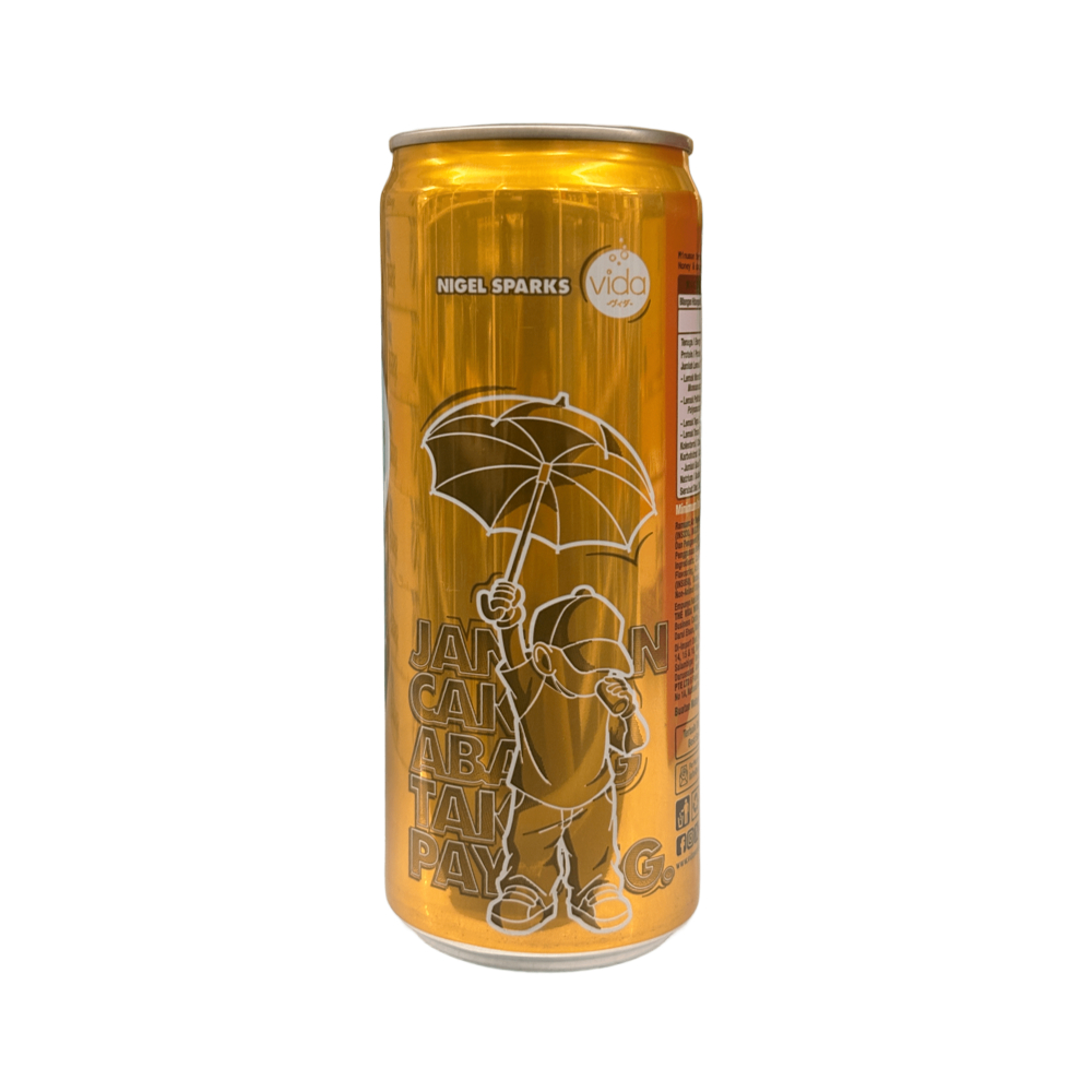 VIDA Zero Payung 325ml - Honey & Dates for Sparkling Flavoured Drink, Air Madu, Air Kurma