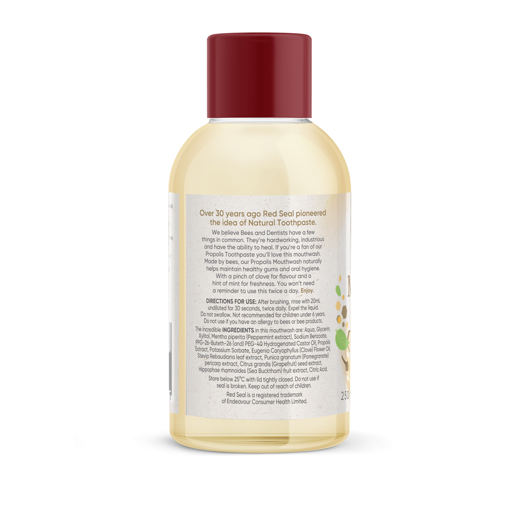 RED SEAL MOUTHWASH PROPOLIS 250ML FOR HEALTHY GUM